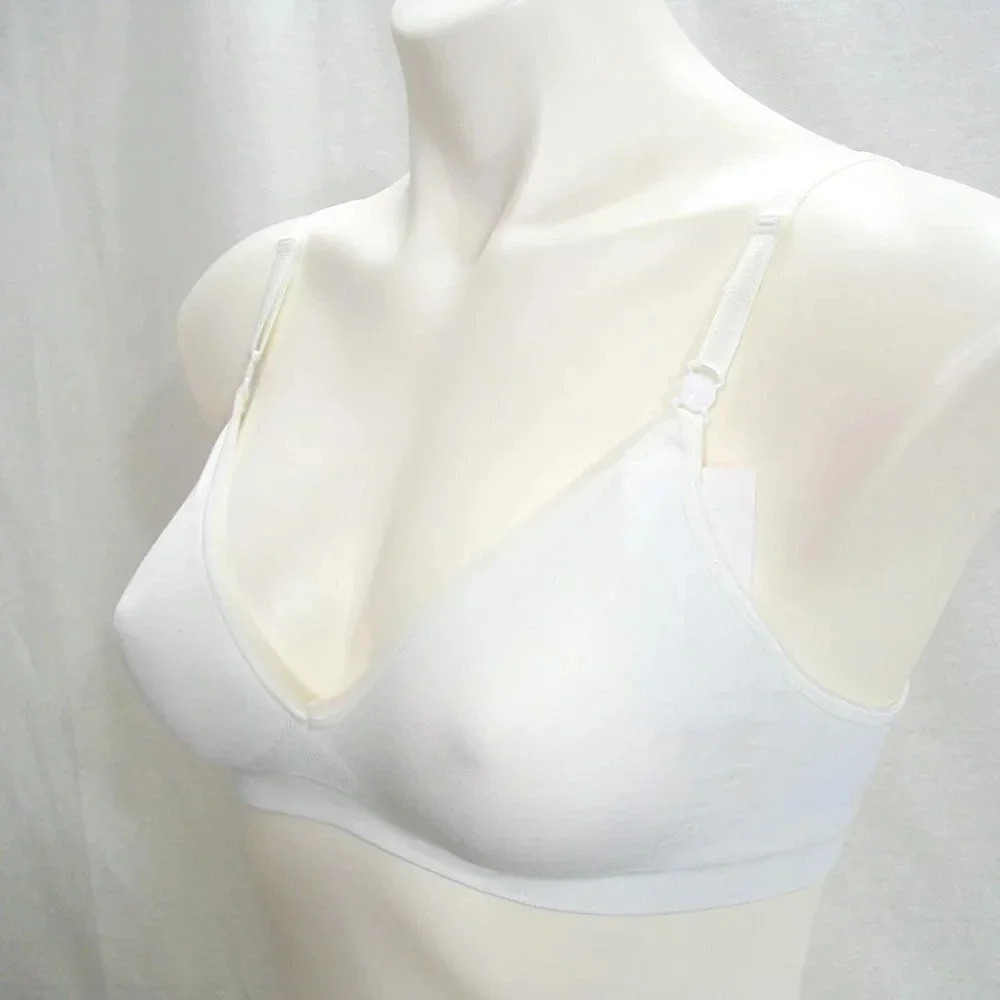 SMALL Hanes HU11 Ultimate Comfy Wire Free Bra White - Picture 3 of 4